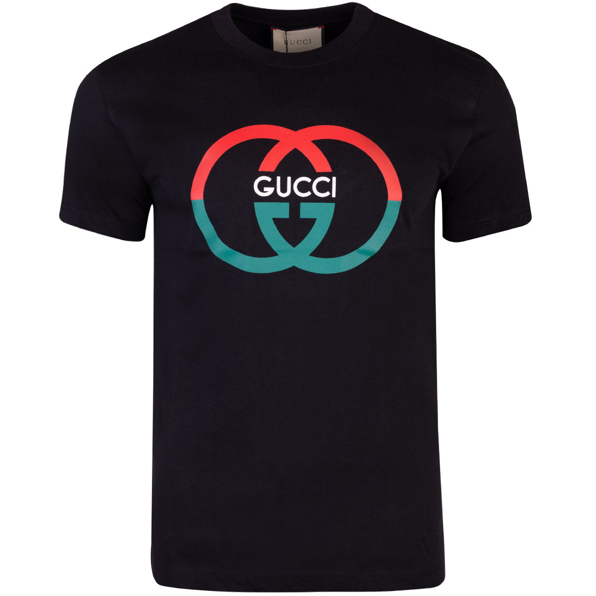 Koszulka męska t-shirt GUCCI 100% bawełna czarna