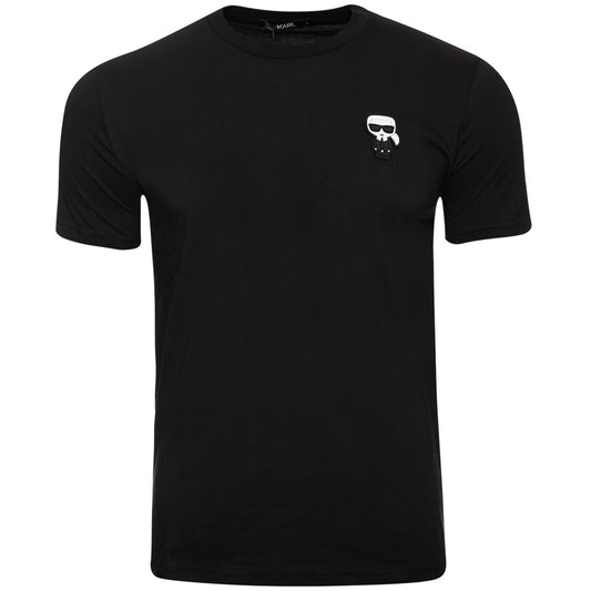 Koszulka męska t-shirt KARL LAGERFELD BAWEŁNA czarna