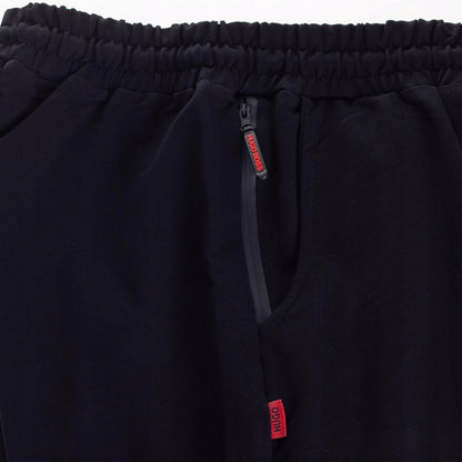 Spodnie męskie dresowe HUGO BOSS 100% bawełna czarne