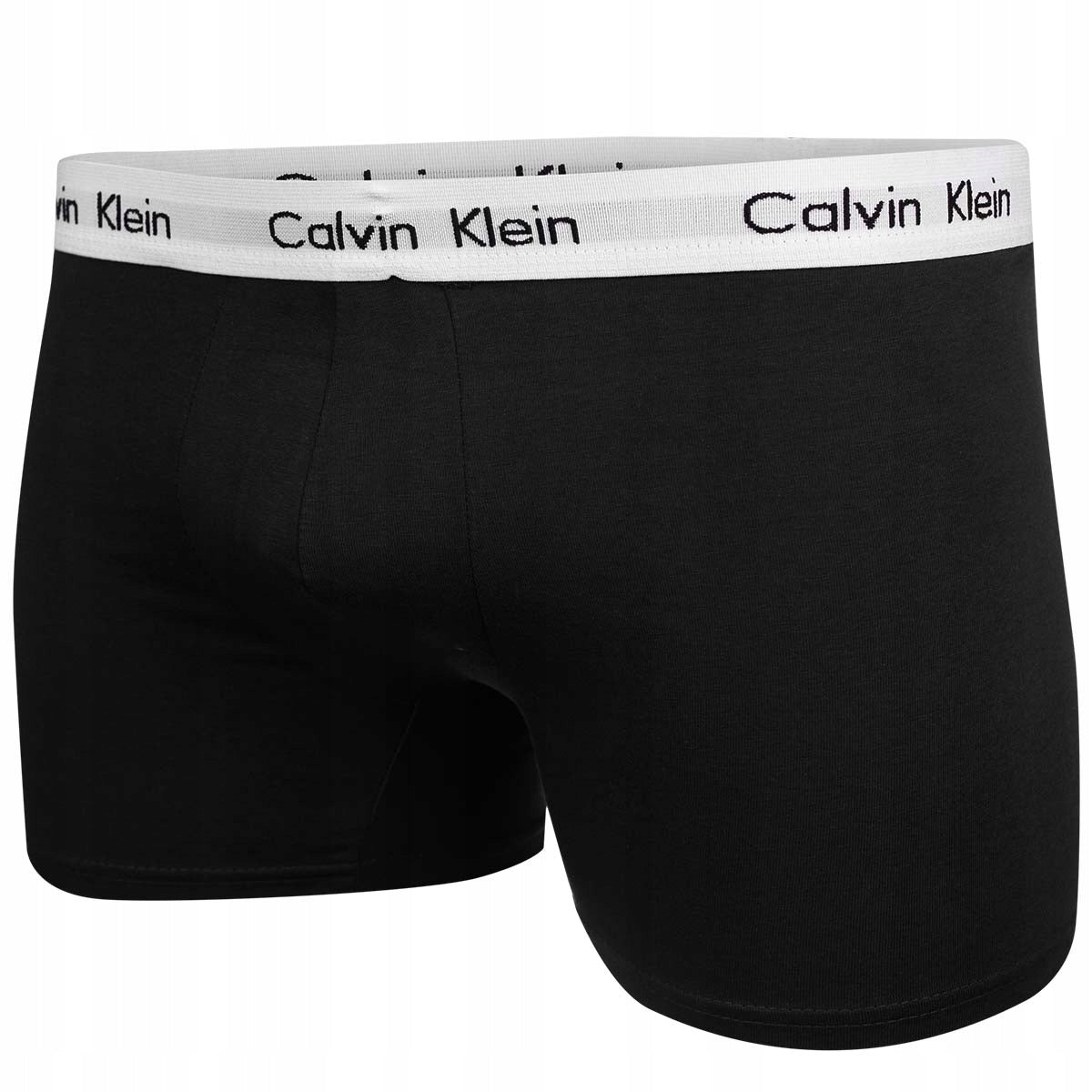 Męskie bokserki bawełniane CALVIN KLEIN 3P czarne, granatowe, szare