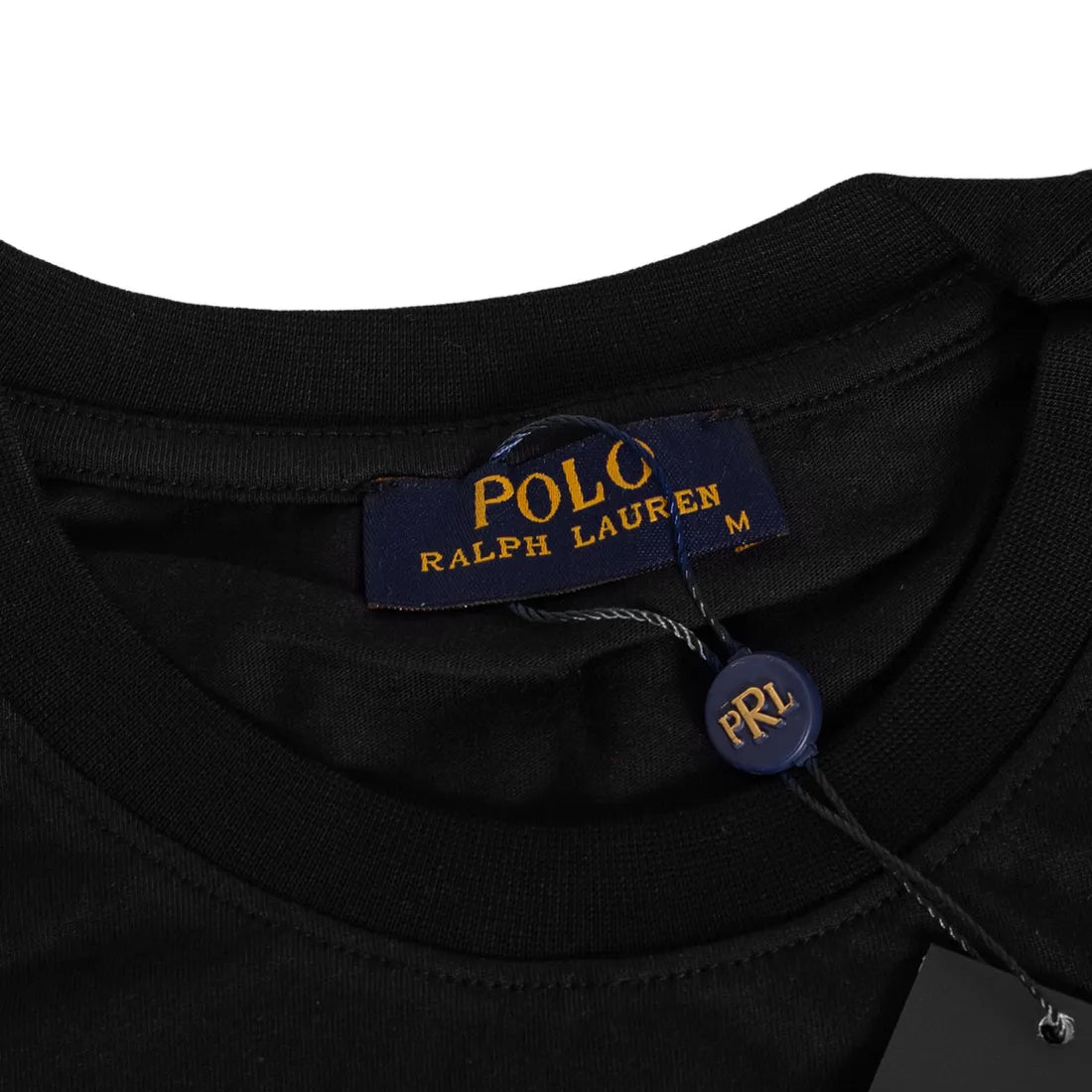 Koszulka męska t-shirt POLO RALPH LAUREN BAWEŁNA czarna