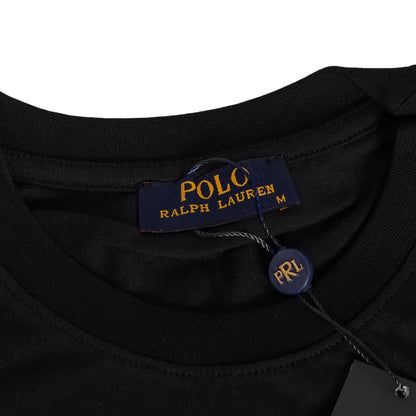 Koszulka męska t-shirt POLO RALPH LAUREN BAWEŁNA czarna