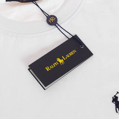 Koszulka męska t-shirt POLO RALPH LAUREN BAWEŁNA biała