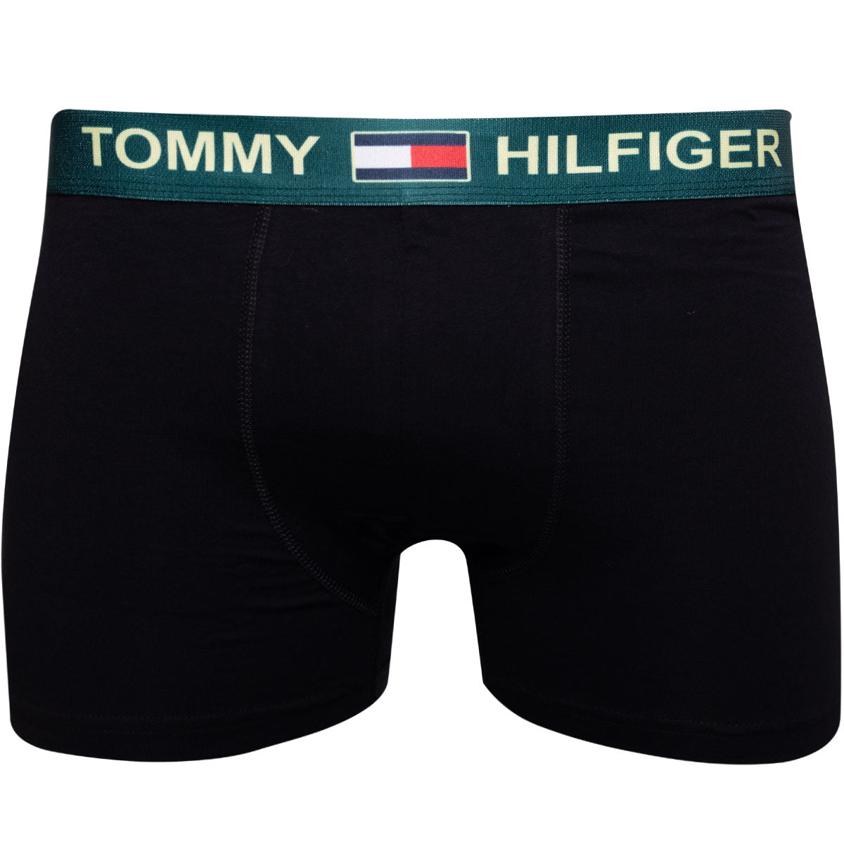 GIFTBOX Bokserki męskie TOMMY HILFIGER majtki PREZENT 3 PARY BAWEŁNA czarne/szare/grafitowe