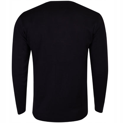 Sweter męski TOMMY HILFIGER 100% bawełna czarny
