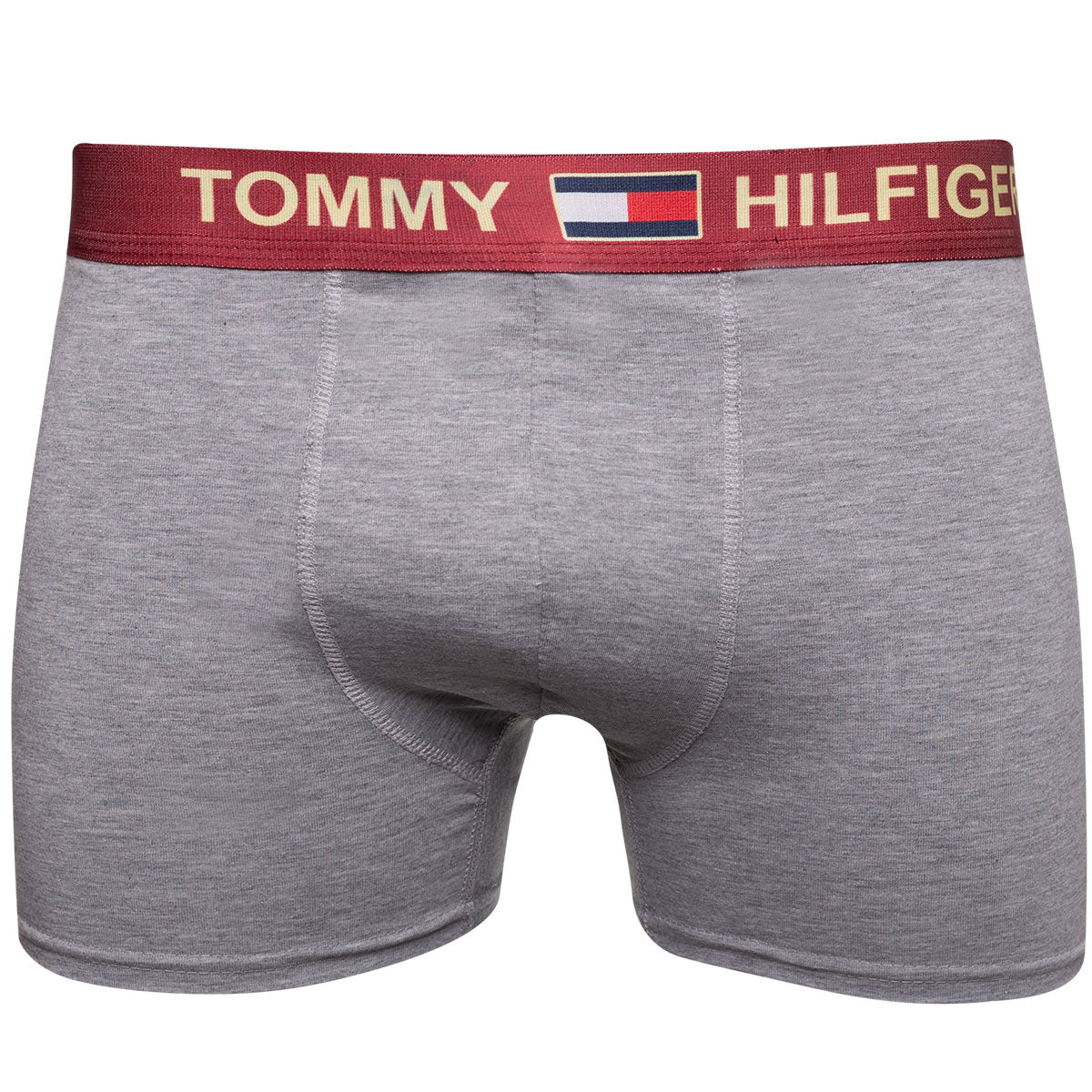 GIFTBOX Bokserki męskie TOMMY HILFIGER majtki PREZENT 3 PARY BAWEŁNA czarne/szare/grafitowe