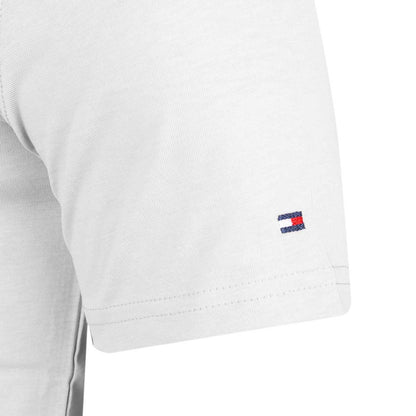 Koszulka męska t-shirt TOMMY HILFIGER 100% bawełna biała