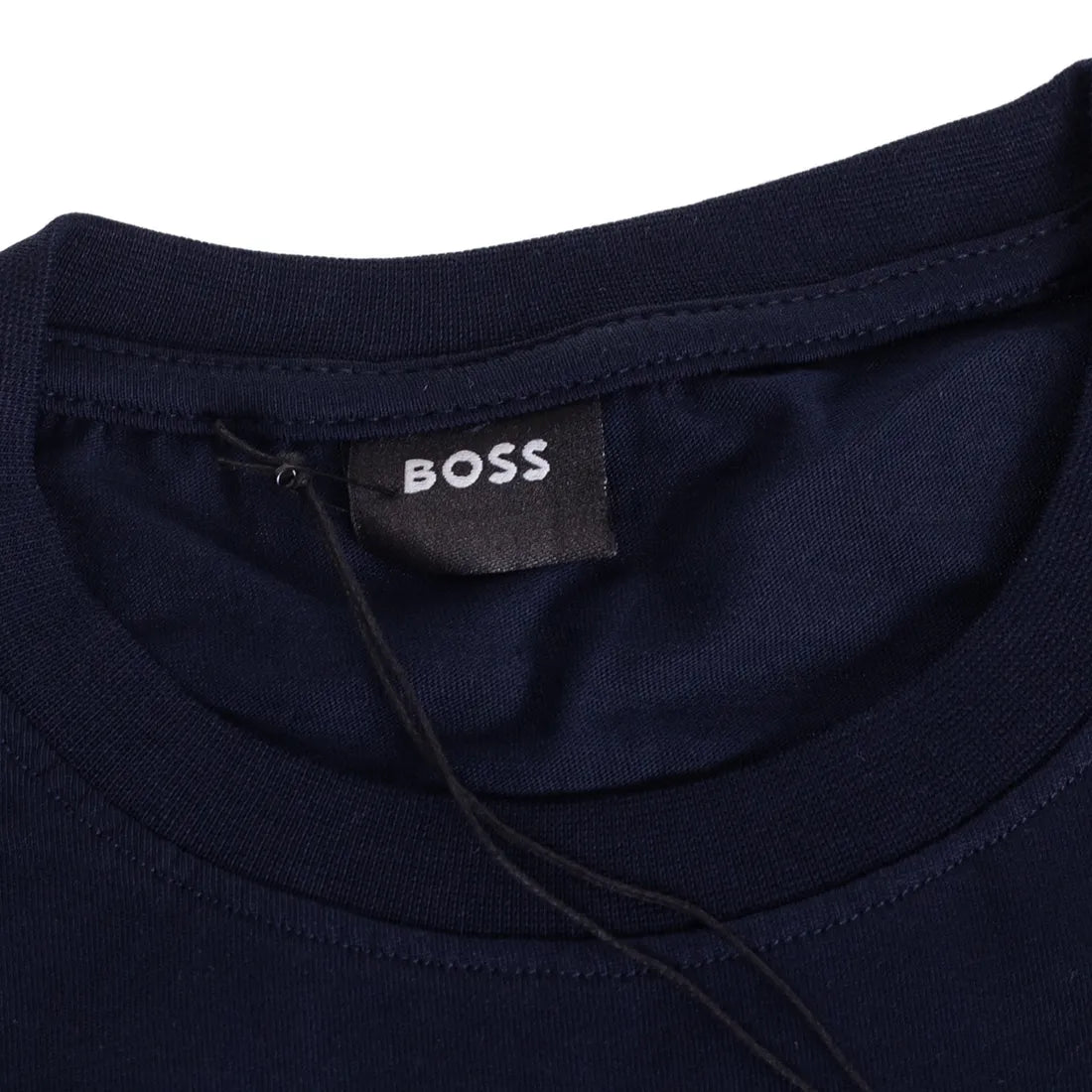Koszulka męska t-shirt BOSS granatowa 100% bawełna