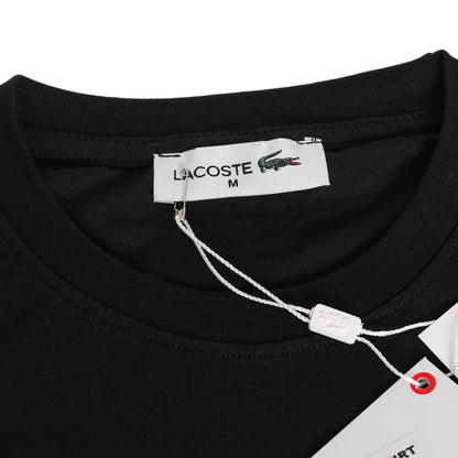 Koszulka męska t-shirt LACOSTE 100% BAWEŁNA czarna