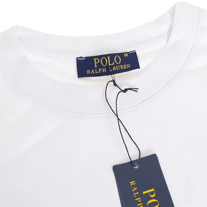 Koszulka męska t-shirt biała POLO RALPH LAUREN 100% BAWEŁNA