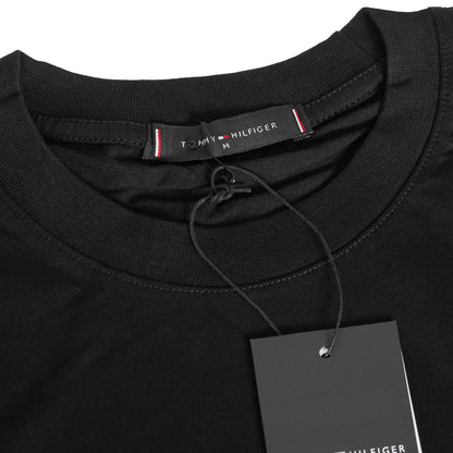 Koszulka męska t-shirt czarna TOMMY HILFIGER 100% BAWEŁNA