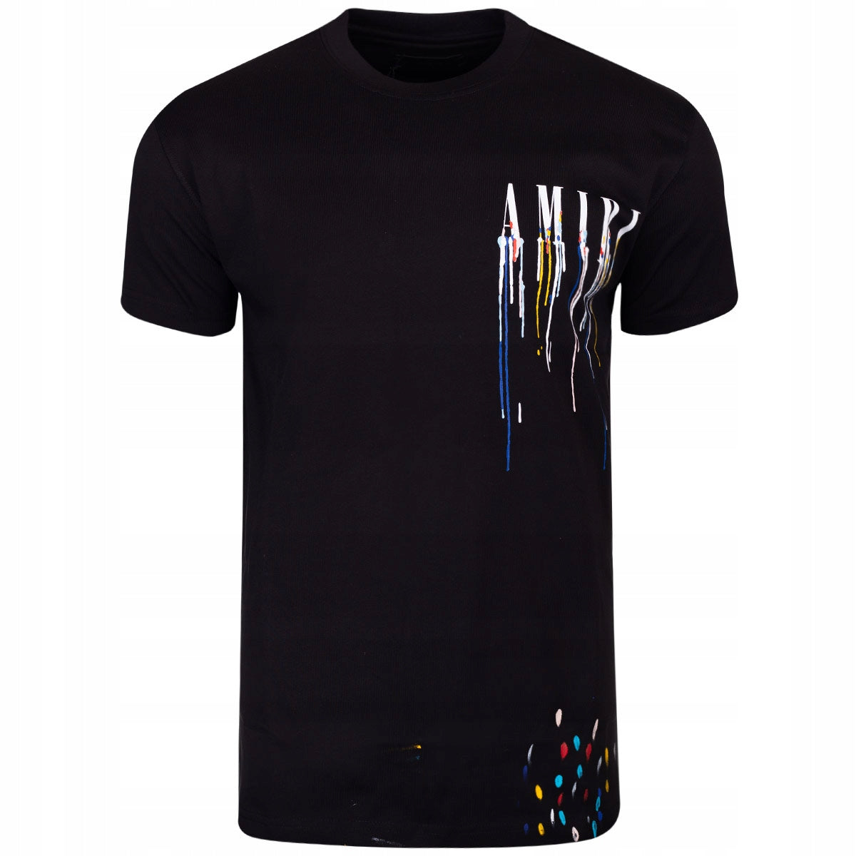 Koszulka męska t-shirt AMIRI 100% bawełna czarna