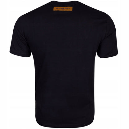 Koszulka męska t-shirt LOUIS VUITTON 100% bawełna czarna