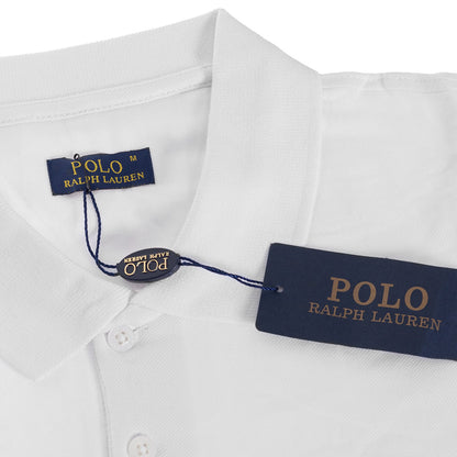 Koszulka Polo męska POLO RALPH LAUREN BAWEŁNA biała