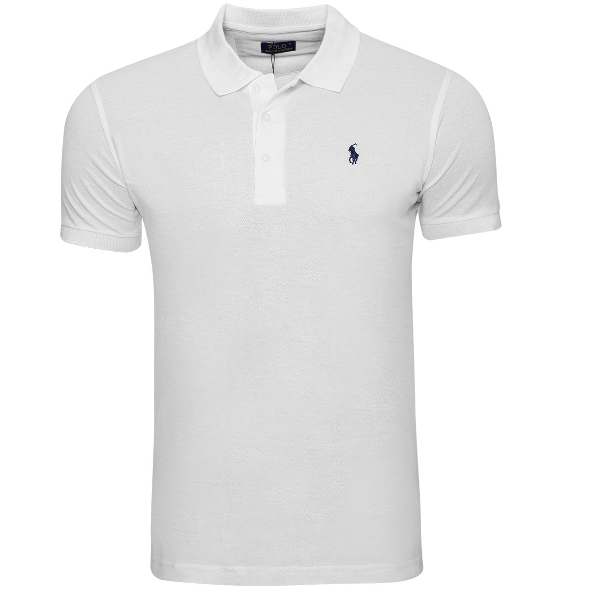 Koszulka Polo męska POLO RALPH LAUREN BAWEŁNA biała