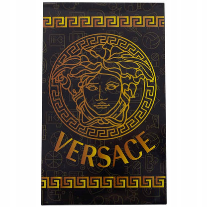 Męskie bokserki GIFTBOX PREZENT majtki VERSACE 3P granatowe, czerwone