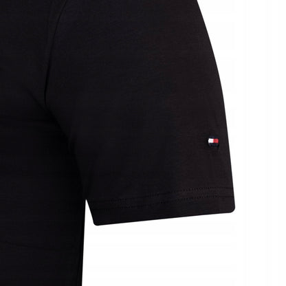 Koszulka męska t-shirt TOMMY HILFIGER 100% bawełna czarna