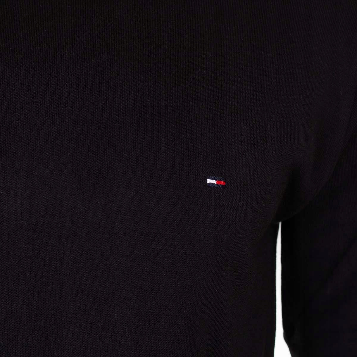 Sweter męski TOMMY HILFIGER 100% bawełna czarny