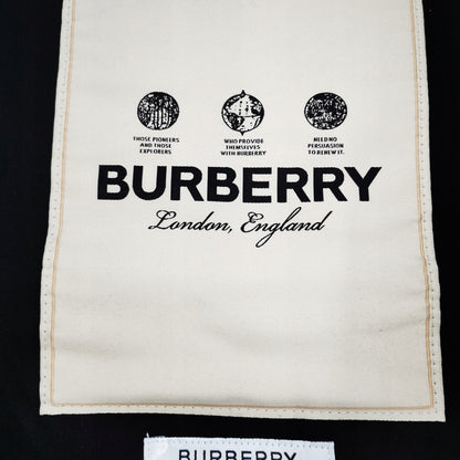 Koszulka męska t-shirt BURBERRY 100% bawełna czarna