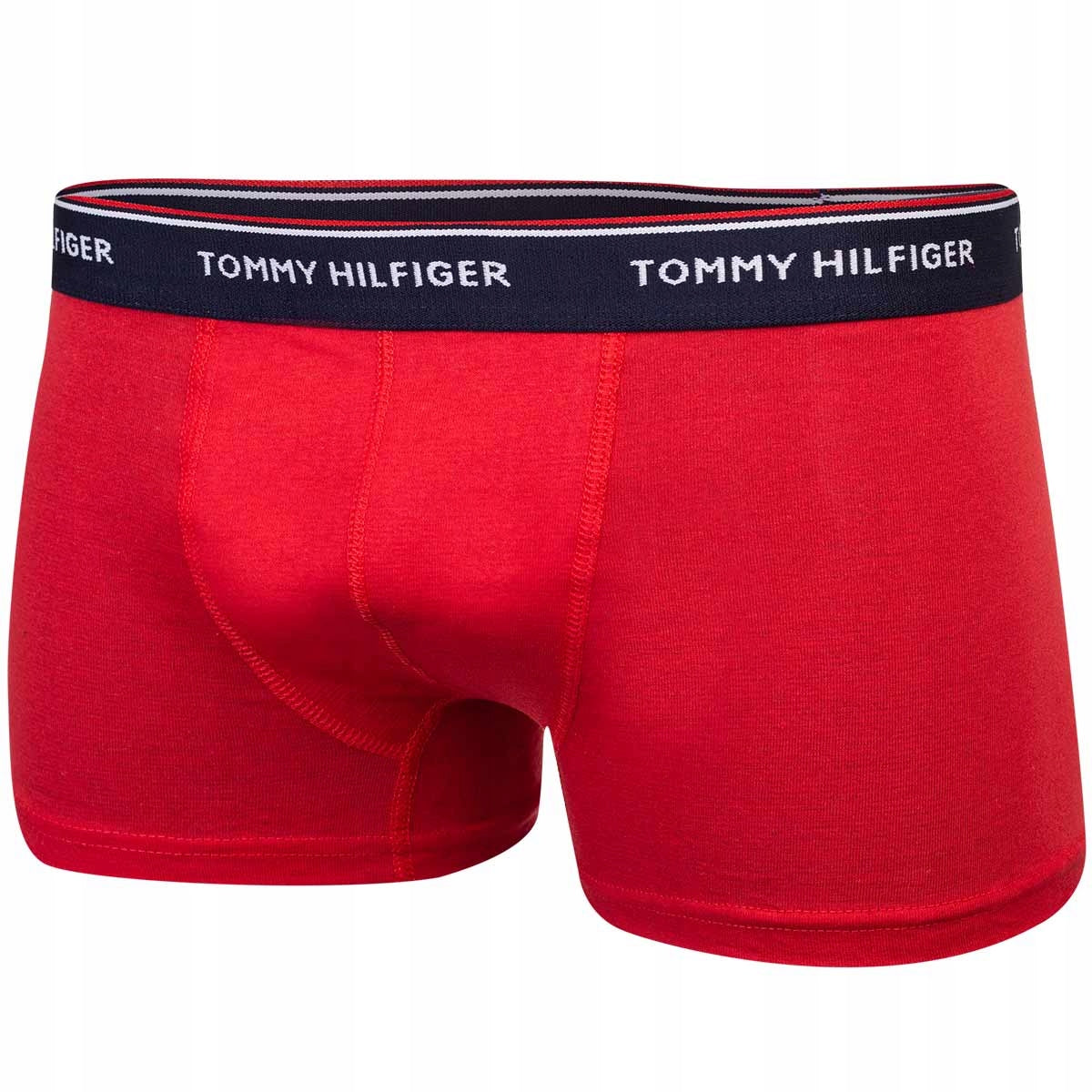 GIFTBOX Bokserki męskie TOMMY HILFIGER 3 pary czarne/czerwone/niebieskie