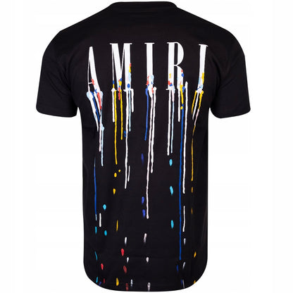 Koszulka męska t-shirt AMIRI 100% bawełna czarna