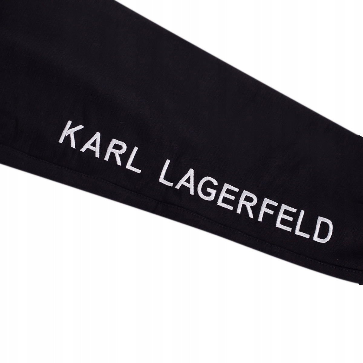 Spodnie męskie dresowe KARL LAGERFELD 100% bawełna czarne