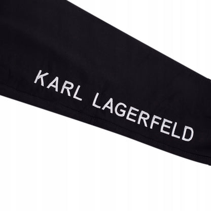 Spodnie męskie dresowe KARL LAGERFELD 100% bawełna czarne