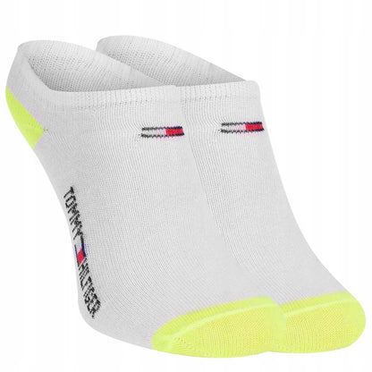 Skarpetki TOMMY HILFIGER stopki 12 par białe