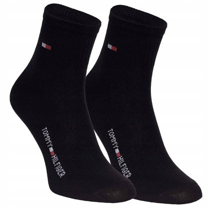 Skarpetki TOMMY HILFIGER skarpety 12 par bawełna czarne/szare/białe