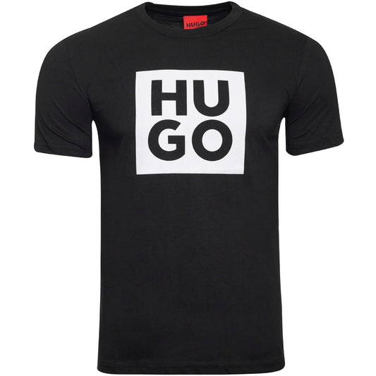 Koszulka męska t-shirt HUGO 100% BAWEŁNA czarna