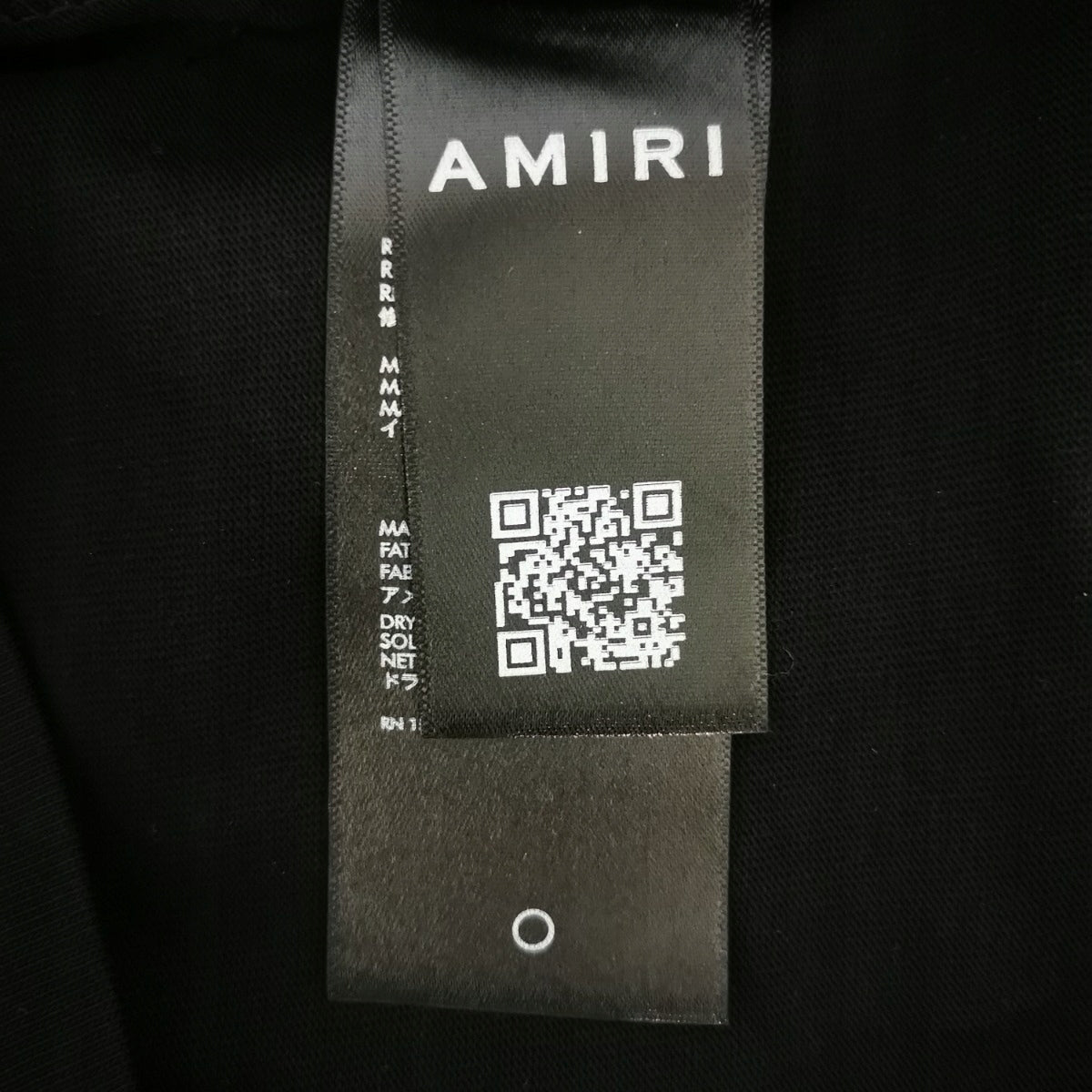Koszulka męska t-shirt AMIRI 100% bawełna czarna