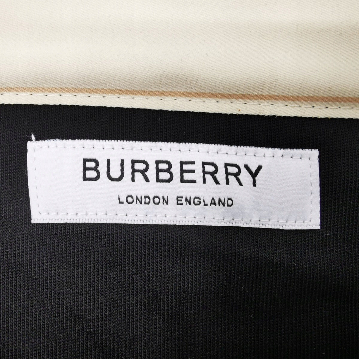 Koszulka męska t-shirt BURBERRY 100% bawełna czarna