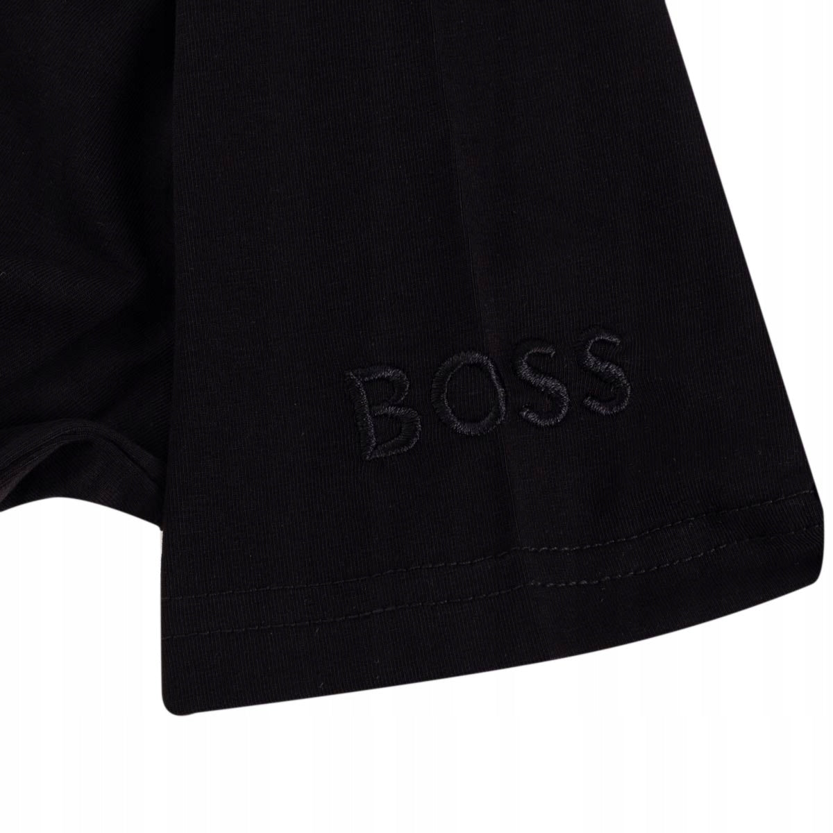 Koszulka męska t-shirt BOSS BAWEŁNA czarna