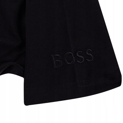 Koszulka męska t-shirt BOSS BAWEŁNA czarna