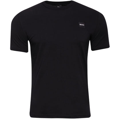 Koszulka męska t-shirt BOSS czarna 100% BAWEŁNA