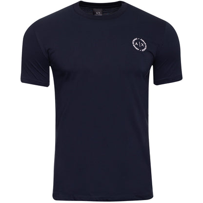 Koszulka męska t-shirt ARMANI 100% BAWEŁNA granatowa
