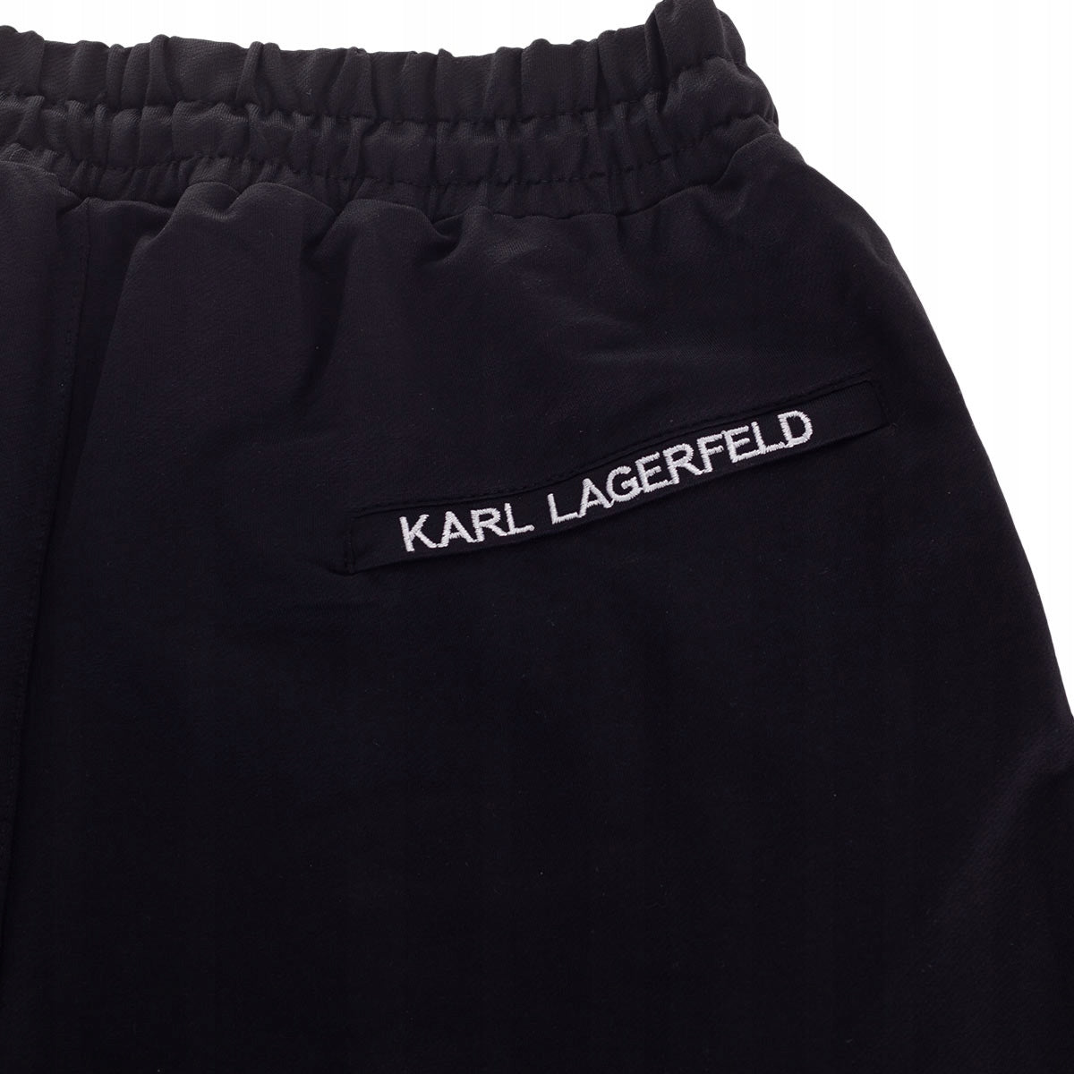Spodnie męskie dresowe KARL LAGERFELD 100% bawełna czarne