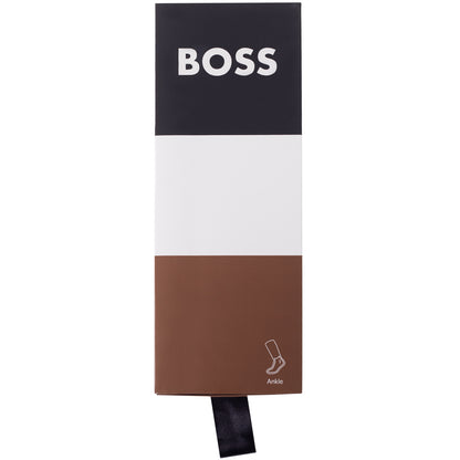 Męskie skarpetki GIFTBOX PREZENT stopki BOSS 6P czarne, białe, szare one size