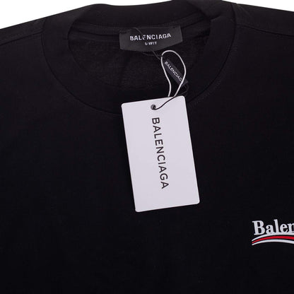 Koszulka męska t-shirt BALENCIAGA 100% bawełna czarna