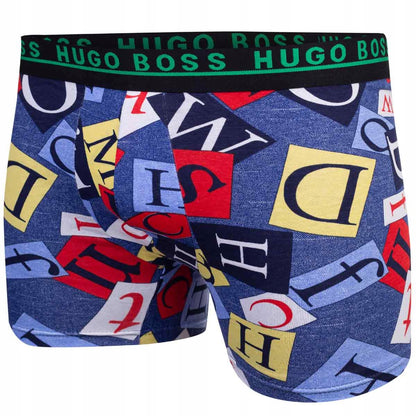 Męskie bokserki GIFTBOX PREZENT majtki HUGO BOSS 3P