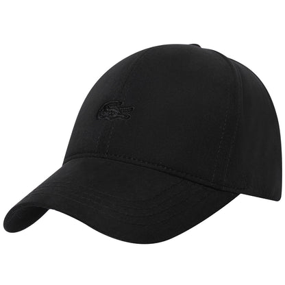 Czapka z daszkiem LACOSTE czarna
