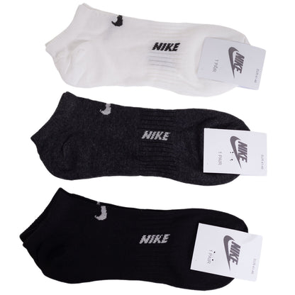 Skarpetki NIKE stopki 12 par czarne/grafitowe/białe