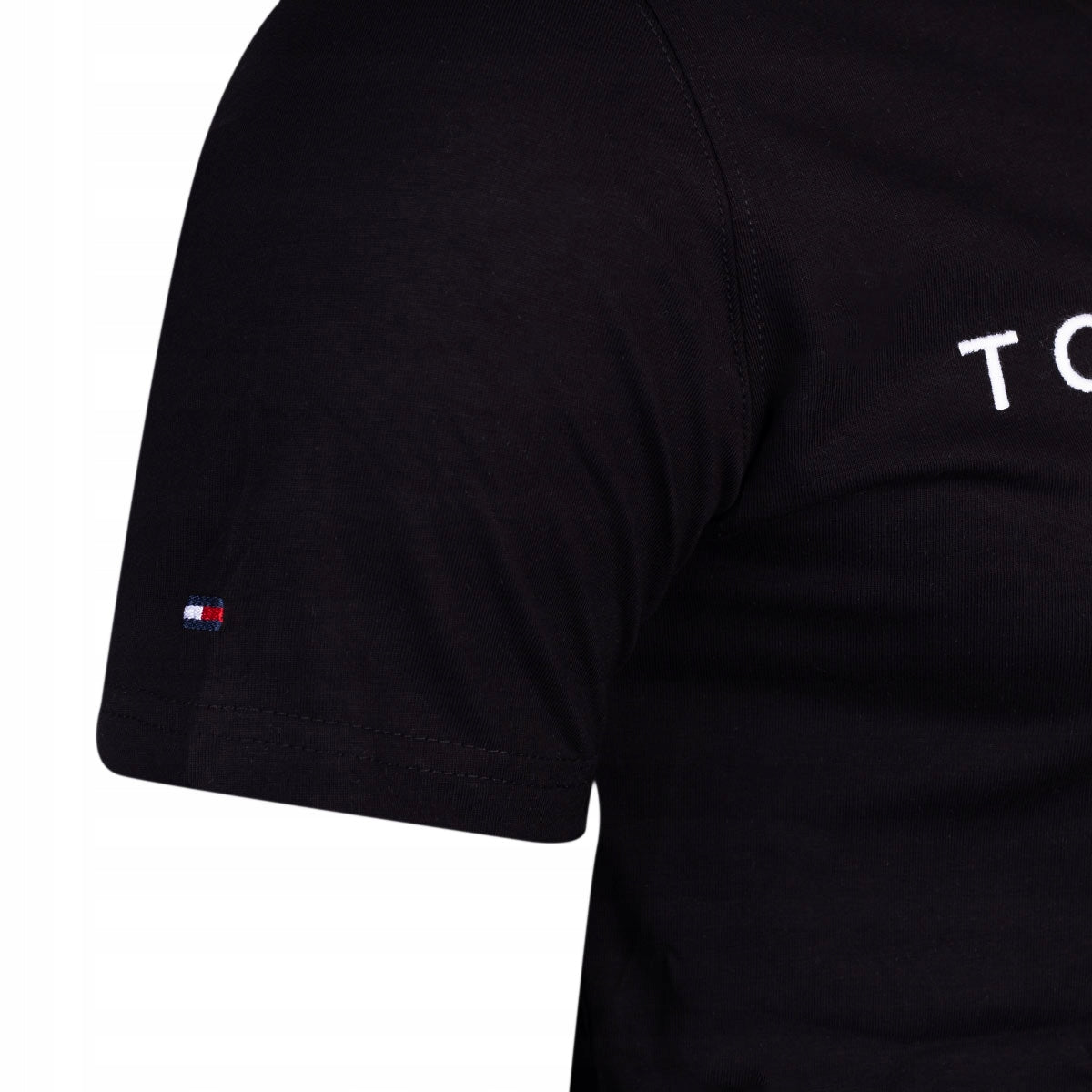Koszulka męska t-shirt TOMMY HILFIGER 100% bawełna czarna