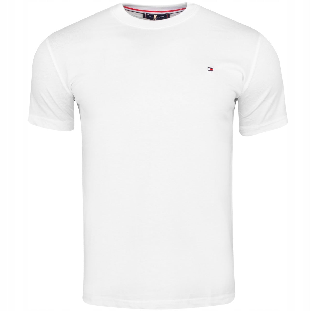 Koszulka męska t-shirt TOMMY HILFIGER 100% bawełna biała