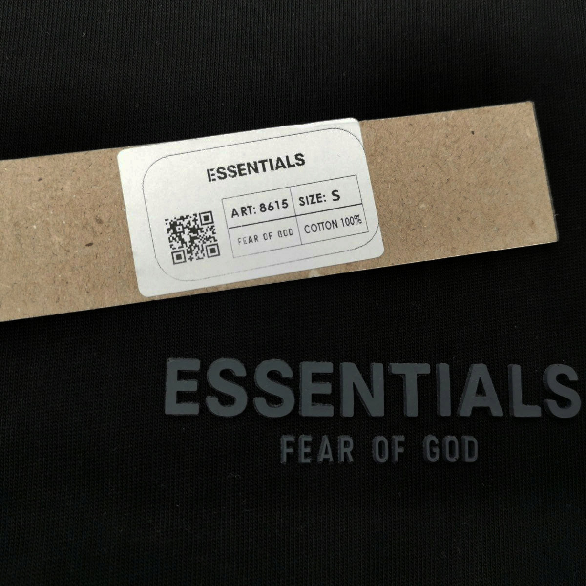Koszulka męska t-shirt ESSENTIALS 100% bawełna czarna