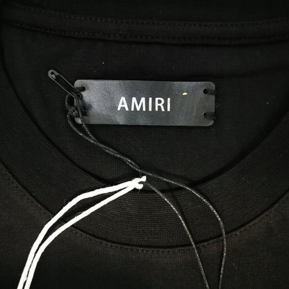 Koszulka męska t-shirt AMIRI 100% bawełna czarna
