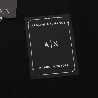 Koszulka męska t-shirt ARMANI EXCHANGE 100% BAWEŁNA czarna