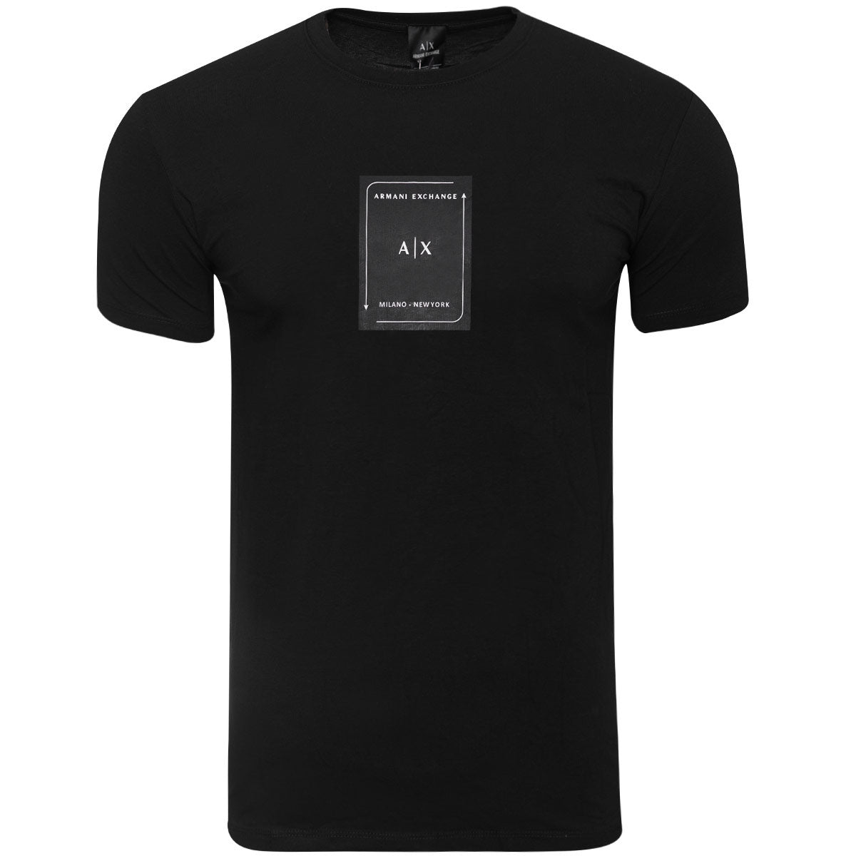 Koszulka męska t-shirt ARMANI EXCHANGE 100% BAWEŁNA czarna