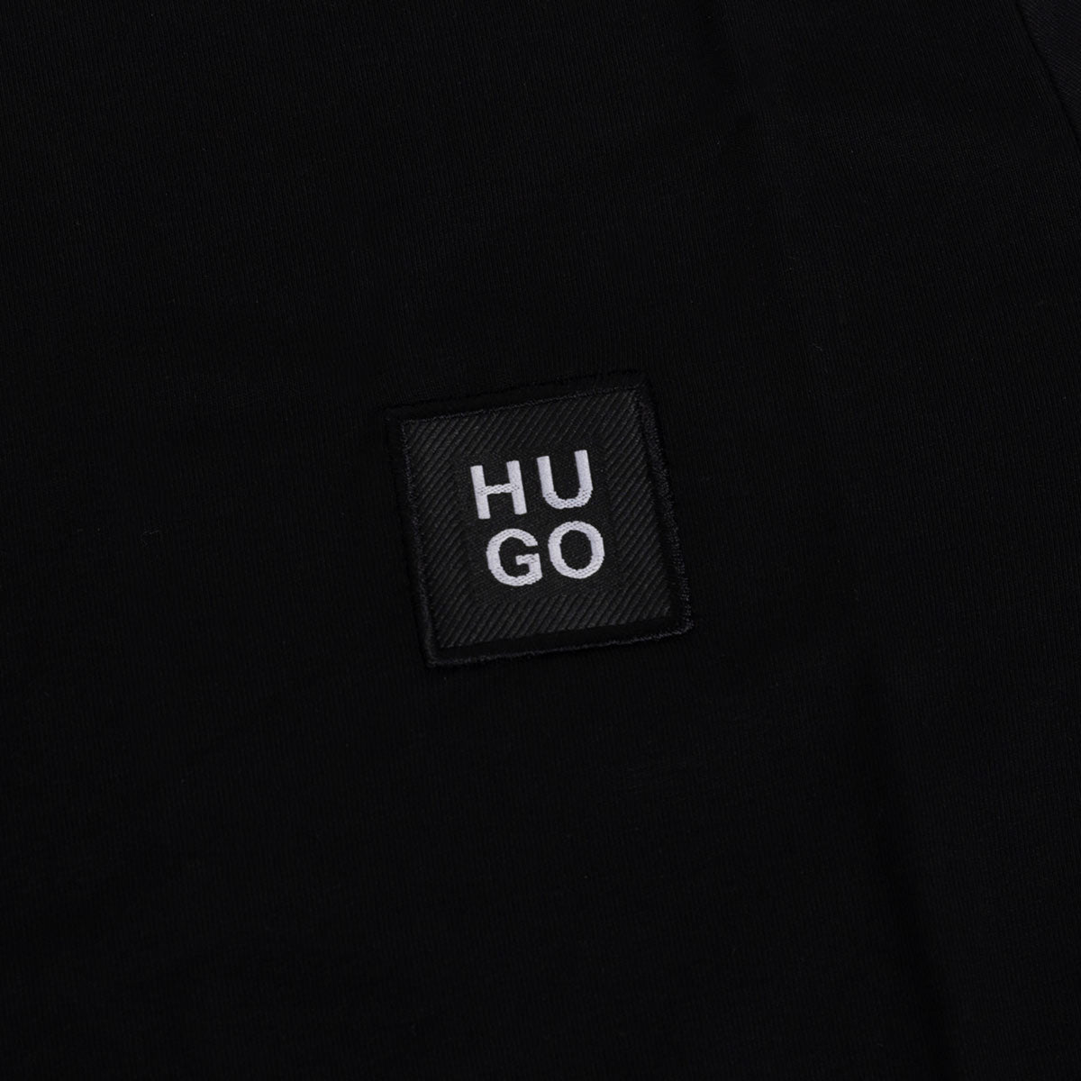 Koszulka męska t-shirt HUGO BAWEŁNA czarna