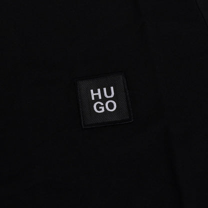Koszulka męska t-shirt HUGO BAWEŁNA czarna